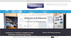 Desktop Screenshot of antiference.co.uk